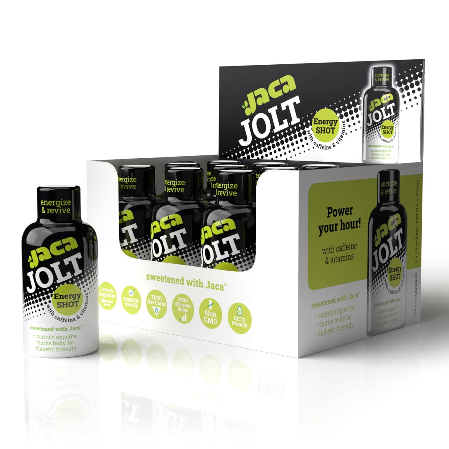 Amazon.com : Jaca Jolt Energy Shot | Sweetened with Jaca | Liquid